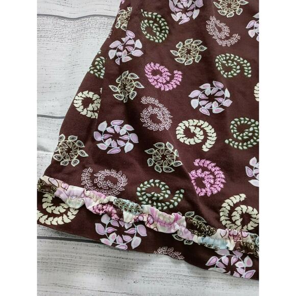 8 Hanna Andersson Leaf Print Dress - Picture 6 of 6